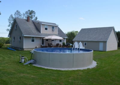 Outdoor Above Ground Pool